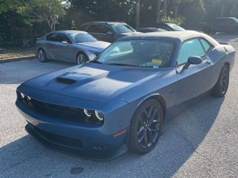 Used 2023 Dodge Challenger R/T w/ Blacktop Package RWD image 1