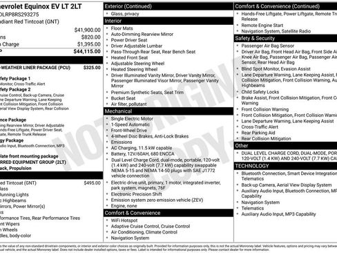 Used 2024 Chevrolet Equinox EV LT FWD image 10