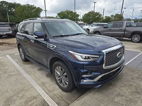 Certified 2021 INFINITI QX80 Luxe w/ Cargo Package RWD image 3