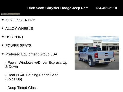 Used 2018 GMC Sierra 1500 SLE w/ SLE Value Package AWD/4WD image 17