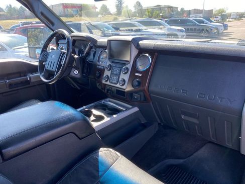 Used 2015 Ford F350 Lariat w/ Snow Plow Prep Package AWD/4WD image 17