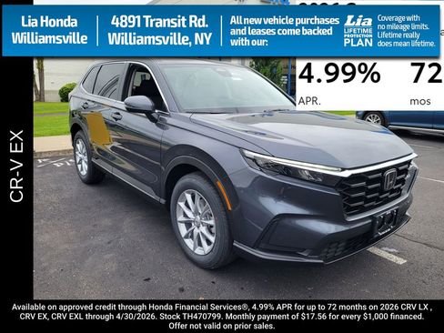 New 2026 Honda CR-V EX image 1