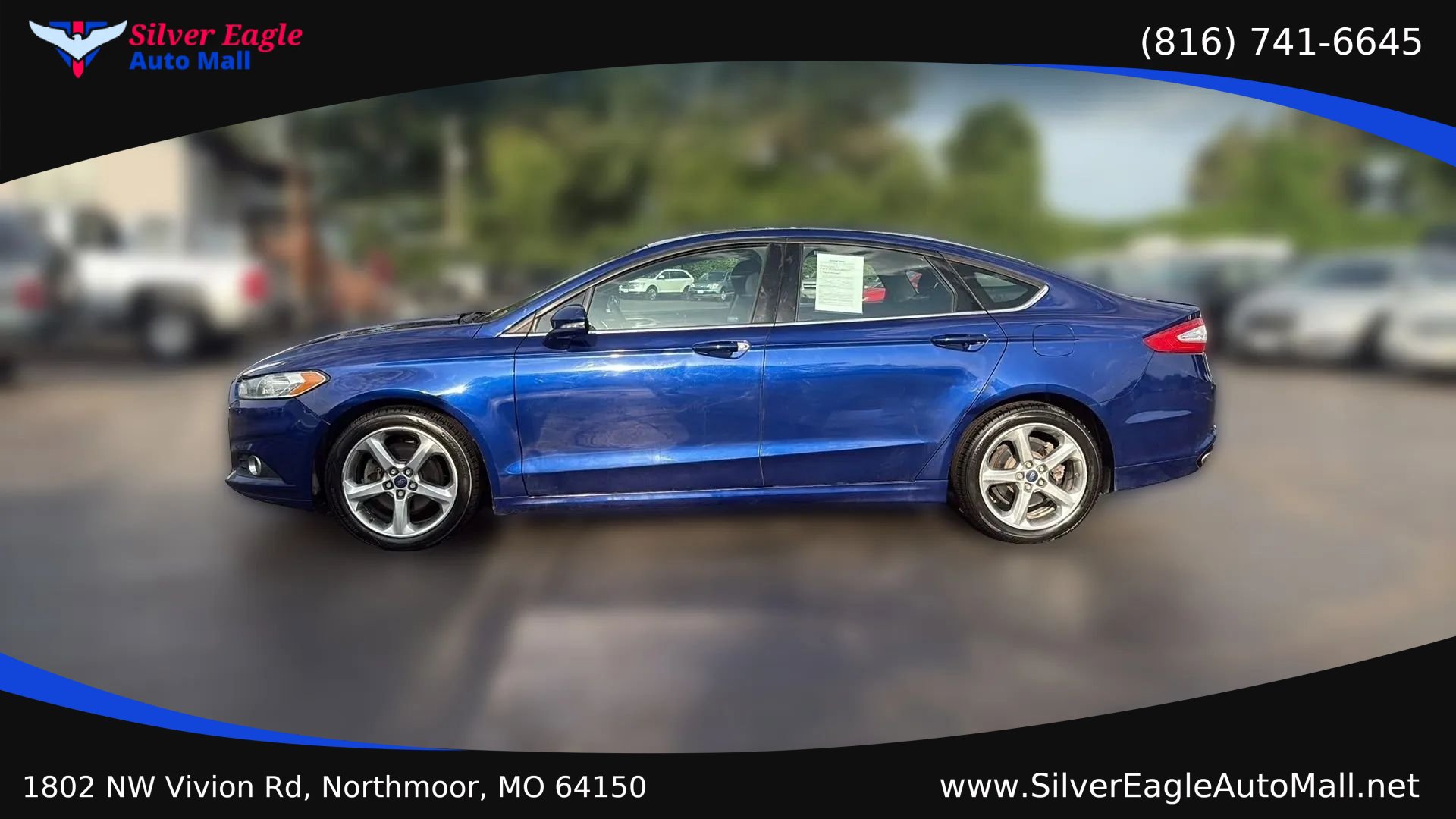 Used 2015 Ford Fusion SE w/ Equipment Group 201A FWD image 2
