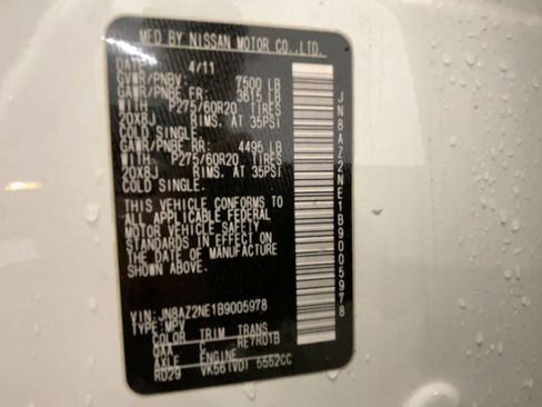 Used 2011 INFINITI QX56 4WD w/ Theater Pkg image 16