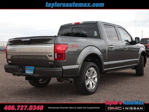 Used 2018 Ford F150 Platinum w/ Equipment Group 701A Luxury AWD/4WD image 4