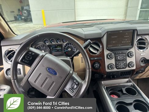 Used 2014 Ford F350 Lariat w/ Lariat Ultimate Package AWD/4WD image 15