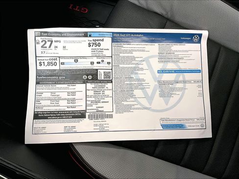 New 2026 Volkswagen GTI Autobahn image 35