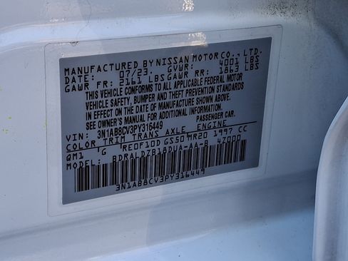 Used 2023 Nissan Sentra SV image 26