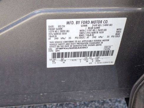 Used 2024 Ford Edge SEL AWD/4WD image 43