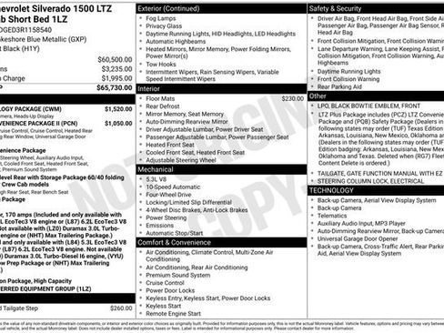 Used 2024 Chevrolet Silverado 1500 LTZ w/ Technology Package image 3