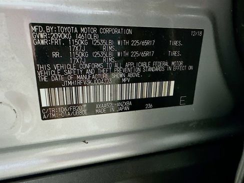 Used 2019 Toyota RAV4 LE w/ All Weather Liner Package image 28