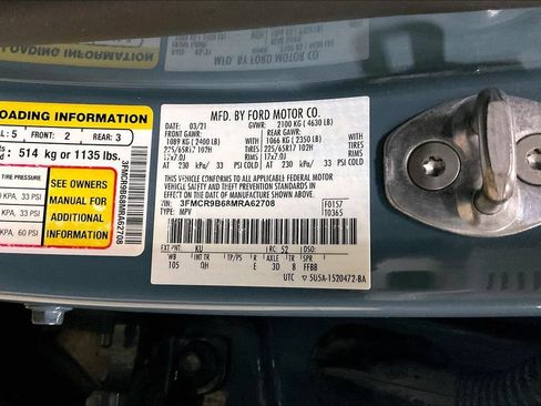 Certified 2021 Ford Bronco Sport Big Bend AWD/4WD image 29