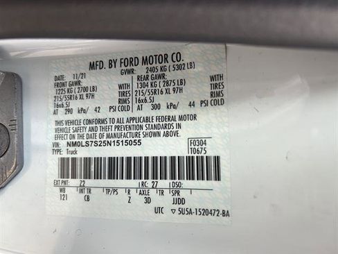 Certified 2022 Ford Transit Connect XL image 20