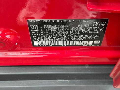 Certified 2023 Honda HR-V Sport image 32