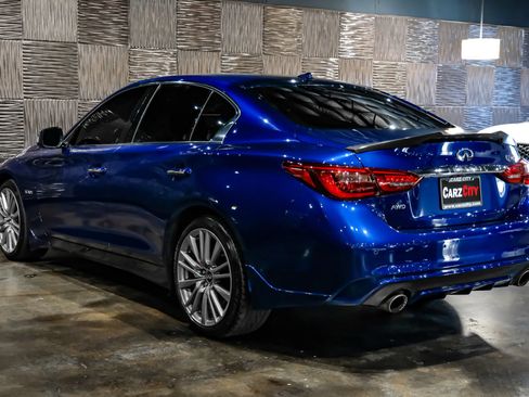 Used 2019 INFINITI Q50 Red Sport 400 w/ Sensory Package AWD/4WD image 12