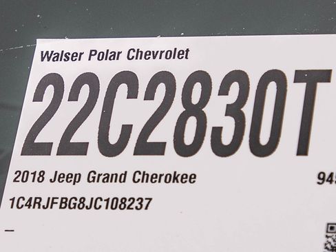 Used 2018 Jeep Grand Cherokee Limited AWD/4WD image 31