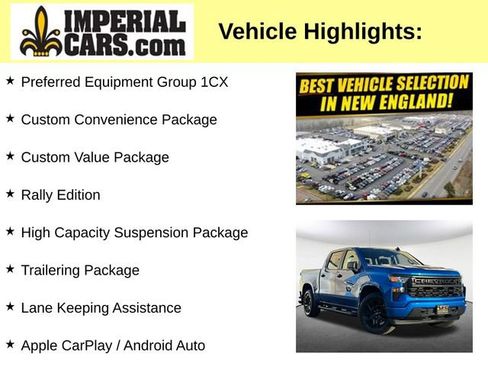 Used 2022 Chevrolet Silverado 1500 Custom w/ Rally Edition image 7