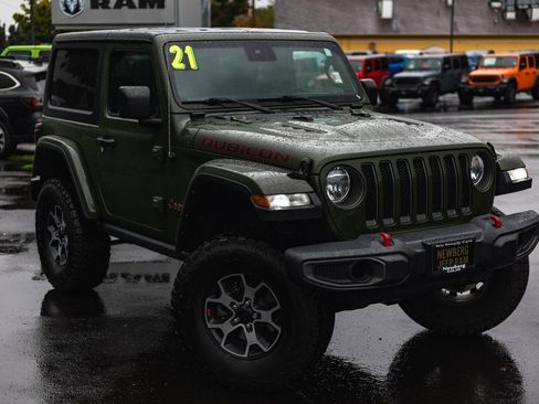 Used 2021 Jeep Wrangler Rubicon w/ Uconnect 4C Nav & Sound Group image 2
