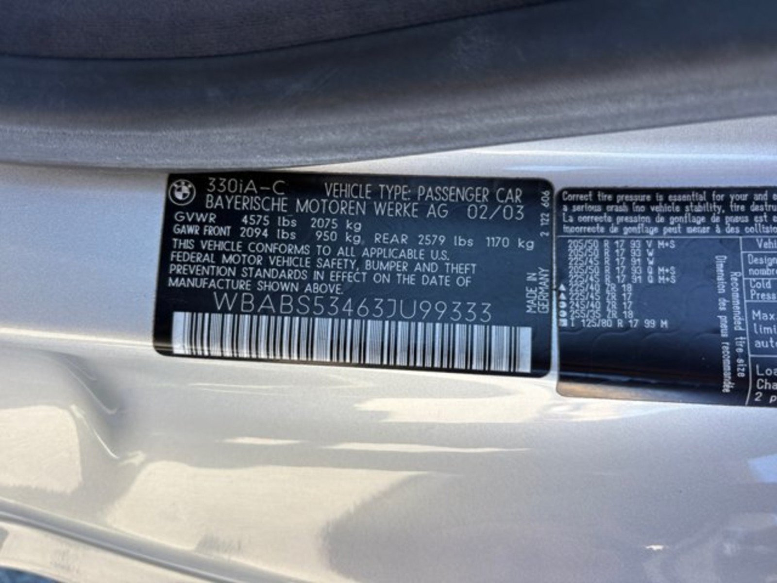 Used 2003 BMW 330Ci Convertible RWD image 21