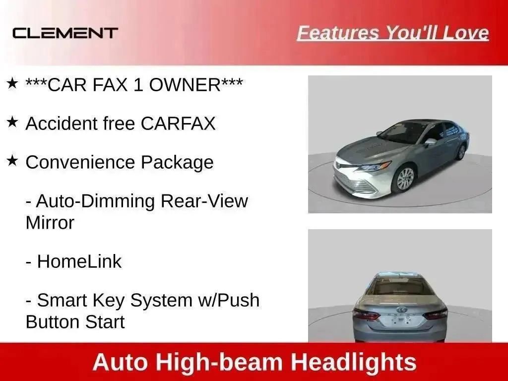 Used 2024 Toyota Camry LE w/ Convenience Package FWD image 63
