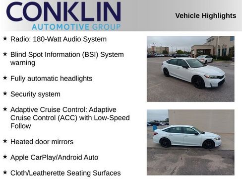 New 2026 Honda Civic Sport image 2