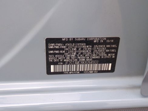 Used 2019 Subaru Crosstrek 2.0i Limited w/ Moonroof Package image 33