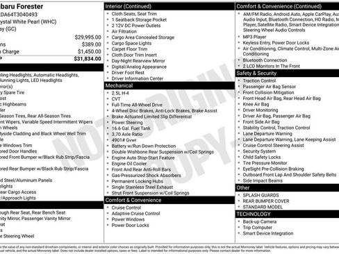 New 2026 Subaru Forester image 6