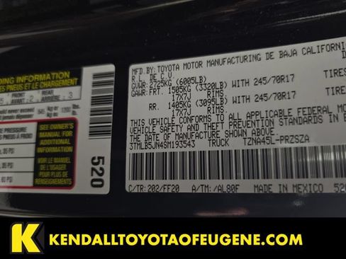 Certified 2025 Toyota Tacoma SR5 AWD/4WD image 10