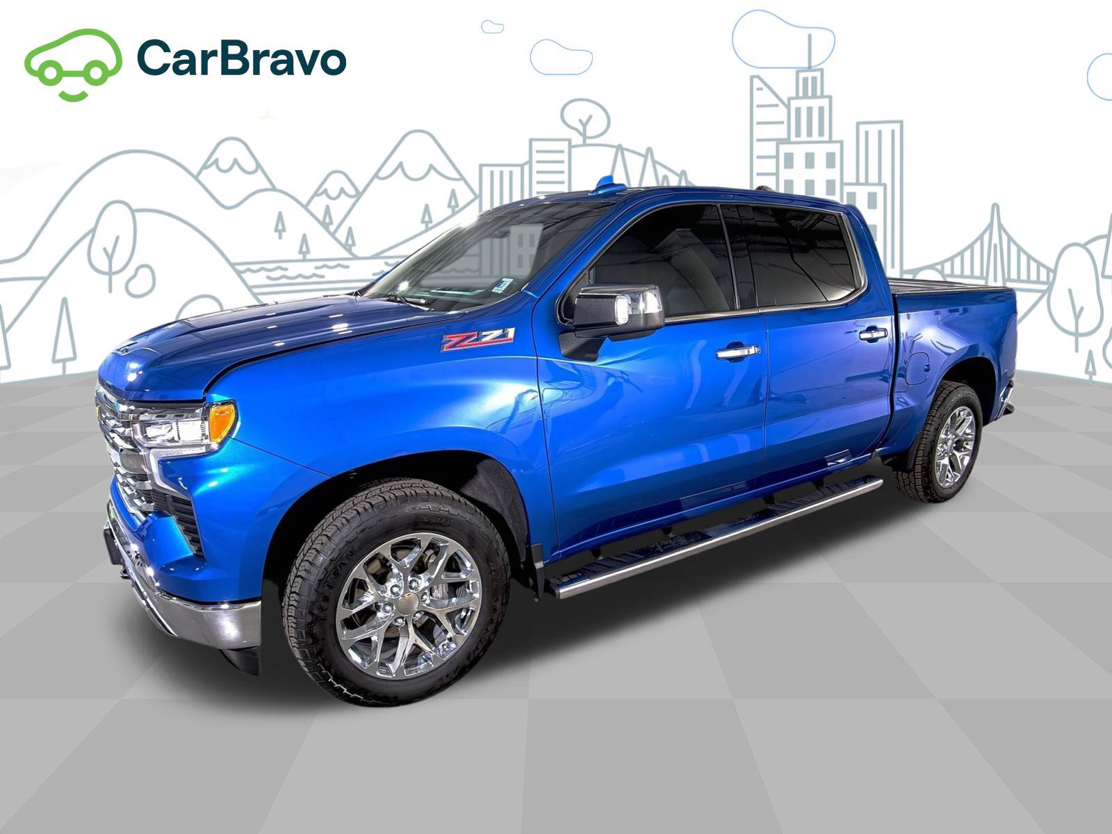 Certified 2022 Chevrolet Silverado 1500 LTZ w/ Technology Package AWD/4WD image 1