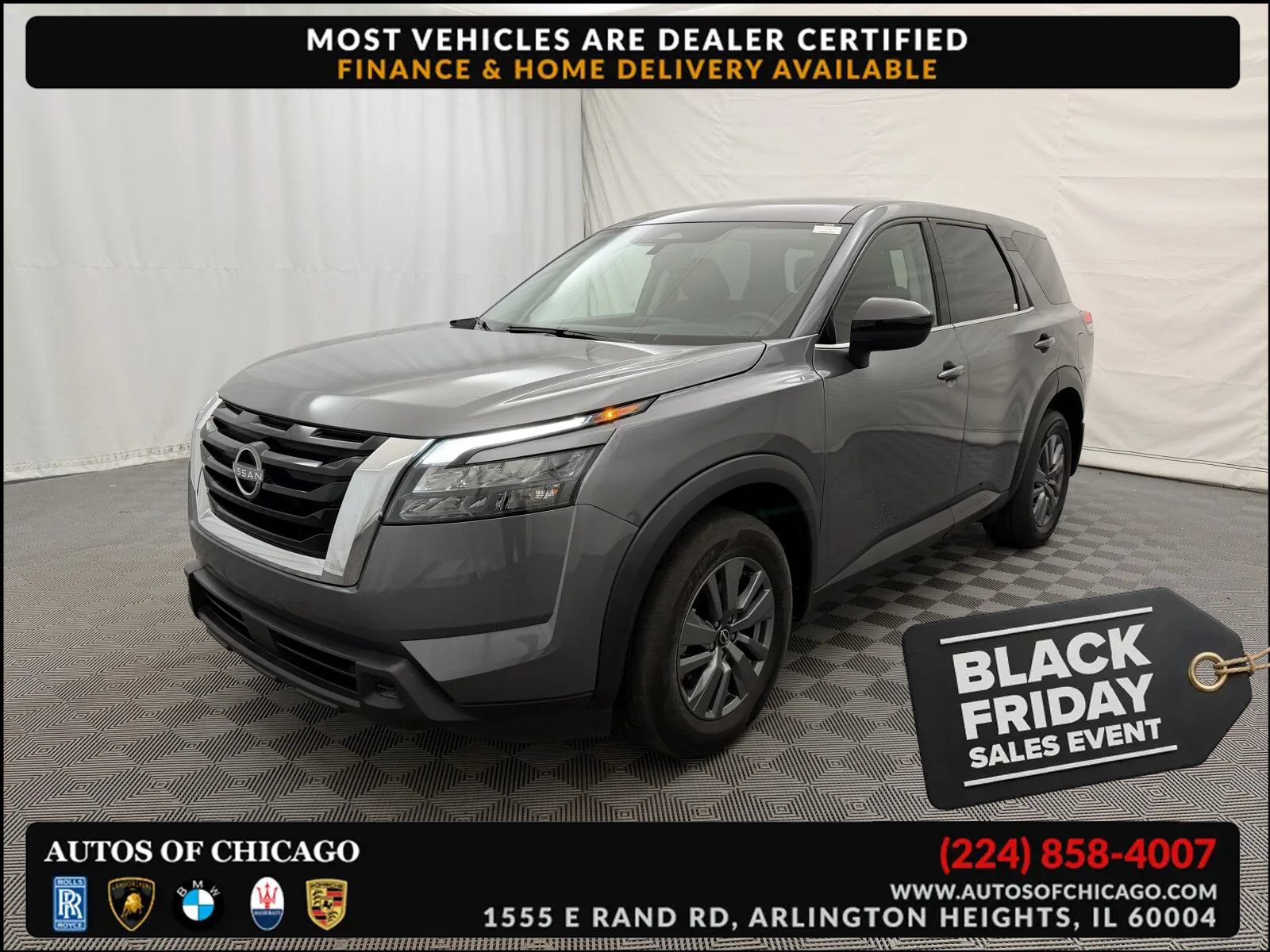 Used 2025 Nissan Pathfinder S AWD/4WD image 1