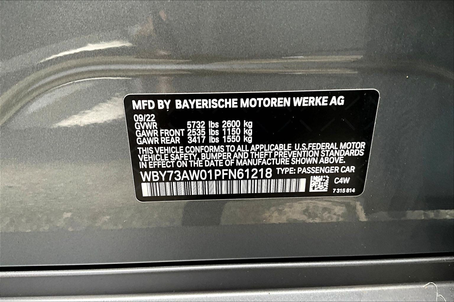 Used 2023 BMW i4 eDrive40 w/ Premium Package RWD image 19