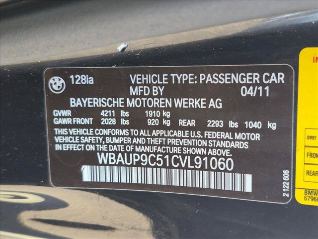 Used 2012 BMW 128i Coupe RWD image 21