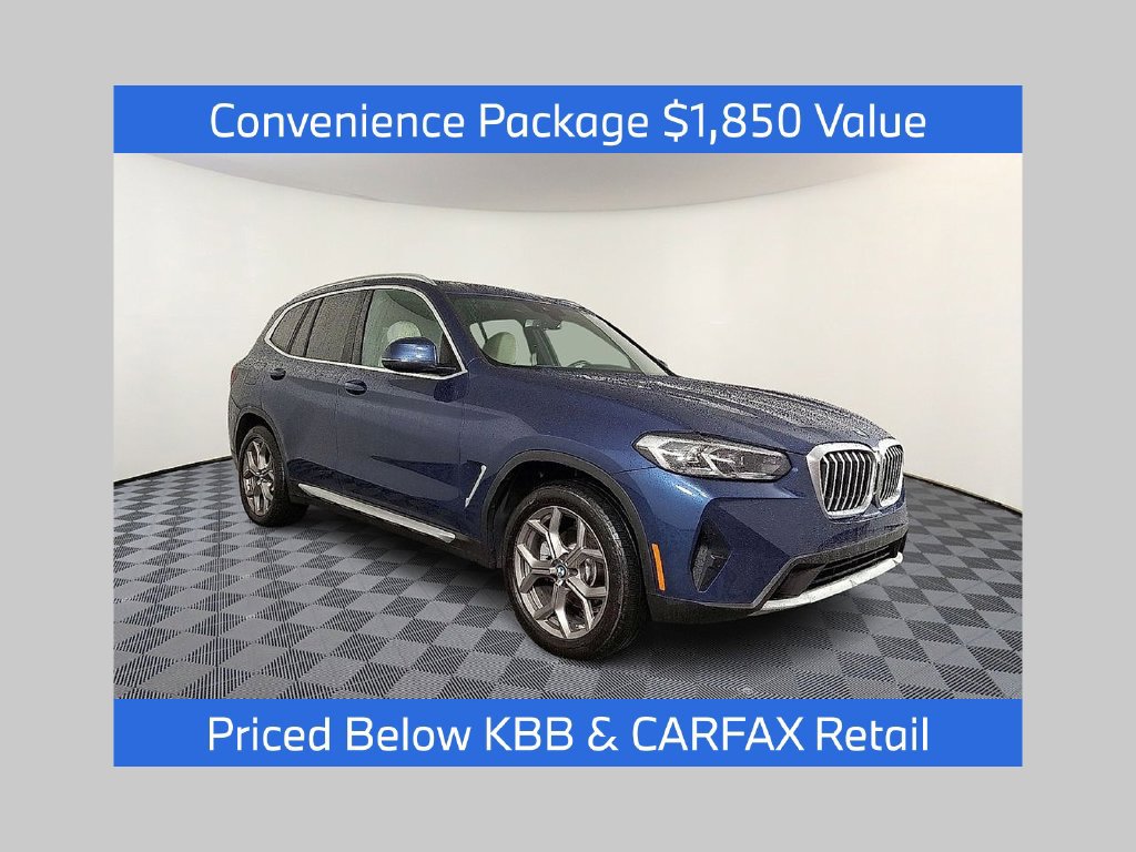 Used 2022 BMW X3 xDrive30i w/ Convenience Package AWD/4WD image 1