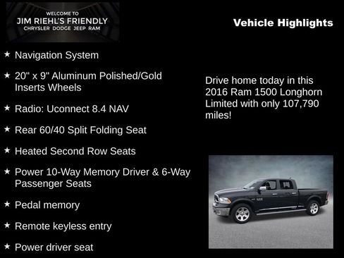 Used 2016 RAM 1500 Limited image 5