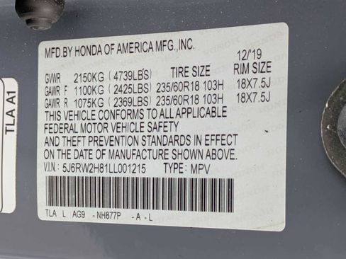 Used 2020 Honda CR-V EX-L image 35