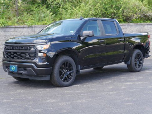 Certified 2023 Chevrolet Silverado 1500 Custom w/ Rally Edition AWD/4WD image 1