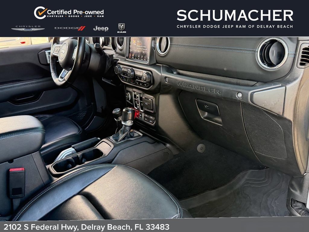 Used 2022 Jeep Wrangler Unlimited Rubicon 4xe w/ Steel Bumper Group AWD/4WD image 18