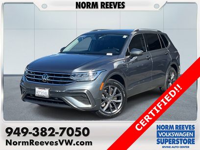 Certified 2022 Volkswagen Tiguan SE w/ Panoramic Sunroof Package