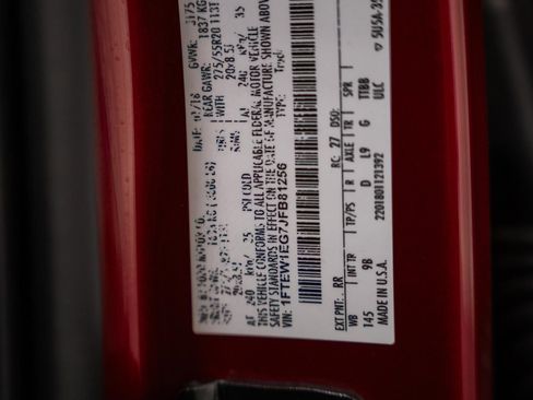 Used 2018 Ford F150 Platinum w/ Equipment Group 701A Luxury image 49