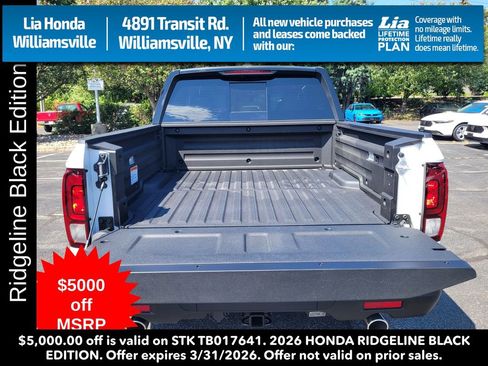 New 2026 Honda Ridgeline Black Edition image 6