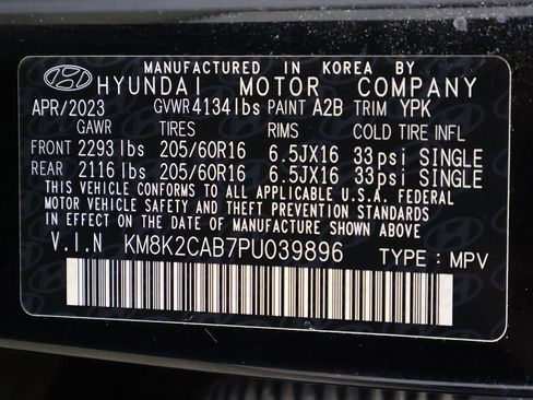 Used 2023 Hyundai Kona SE AWD/4WD image 40