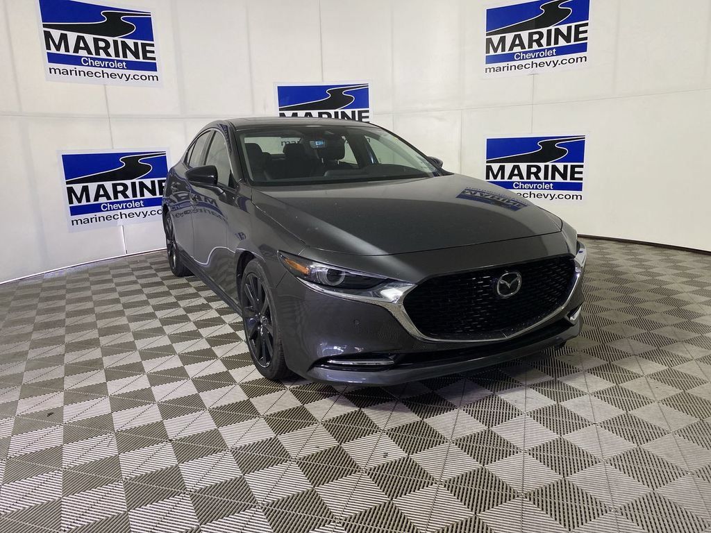Used 2021 MAZDA MAZDA3 2.5 Turbo Sedan w/Premium Plus AWD/4WD image 1