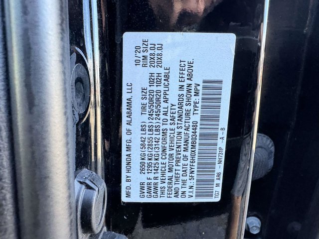 Used 2021 Honda Pilot Elite image 9
