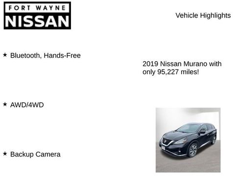 Used 2019 Nissan Murano SL AWD/4WD image 7