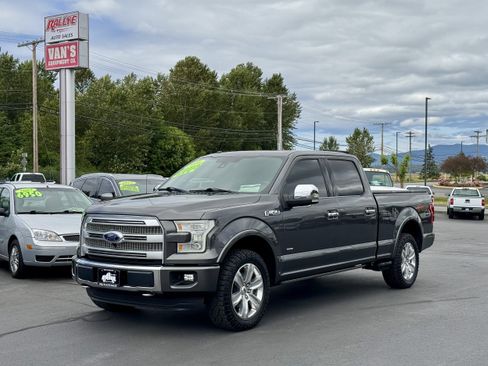 Used 2016 Ford F150 Platinum w/ Equipment Group 701A Luxury AWD/4WD image 1