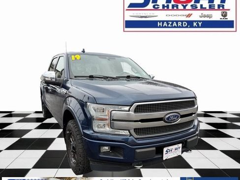 Used 2019 Ford F150 Platinum w/ Technology Package image 1