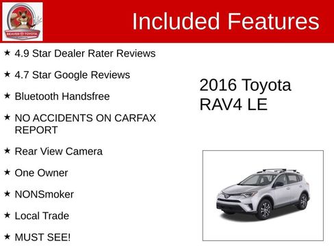 Used 2016 Toyota RAV4 LE AWD/4WD image 4