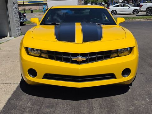 Used 2013 Chevrolet Camaro LS w/ Black Rally Stripe Package RWD image 2