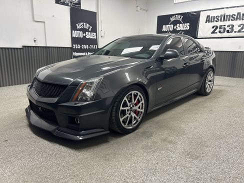 Used 2014 Cadillac CTS V w/ Wood Trim Package RWD image 3