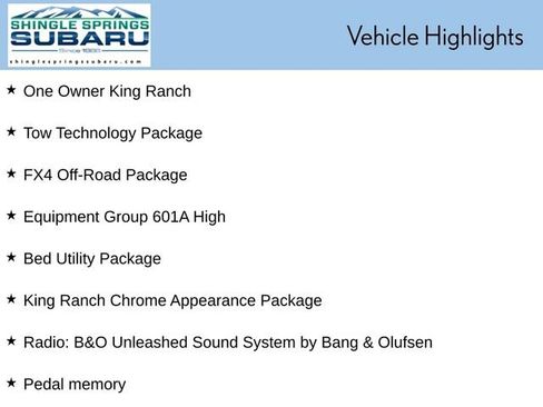 Used 2022 Ford F150 King Ranch w/ Equipment Group 601A High AWD/4WD image 5
